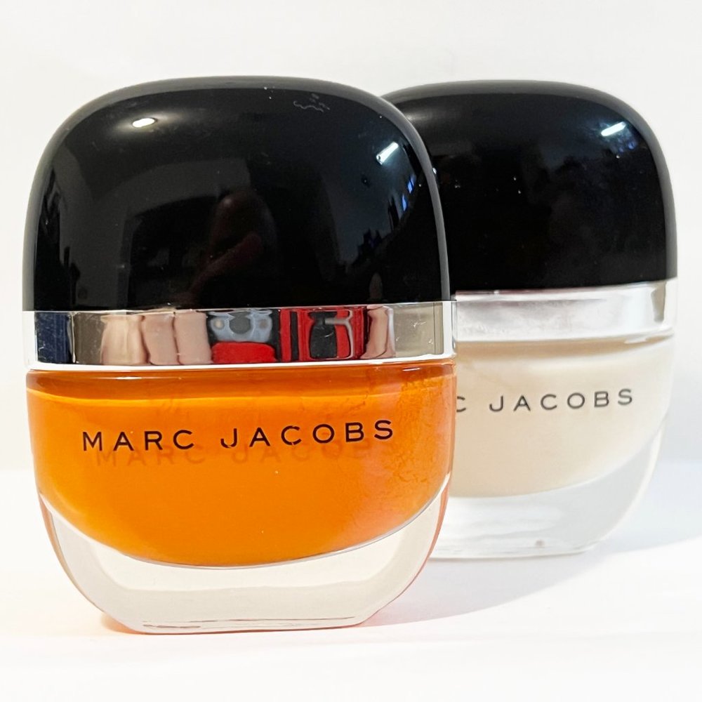 2 Marc Jacobs Nail Color - 114 SNAP & 198 SNOW WHITE (0.43oz)